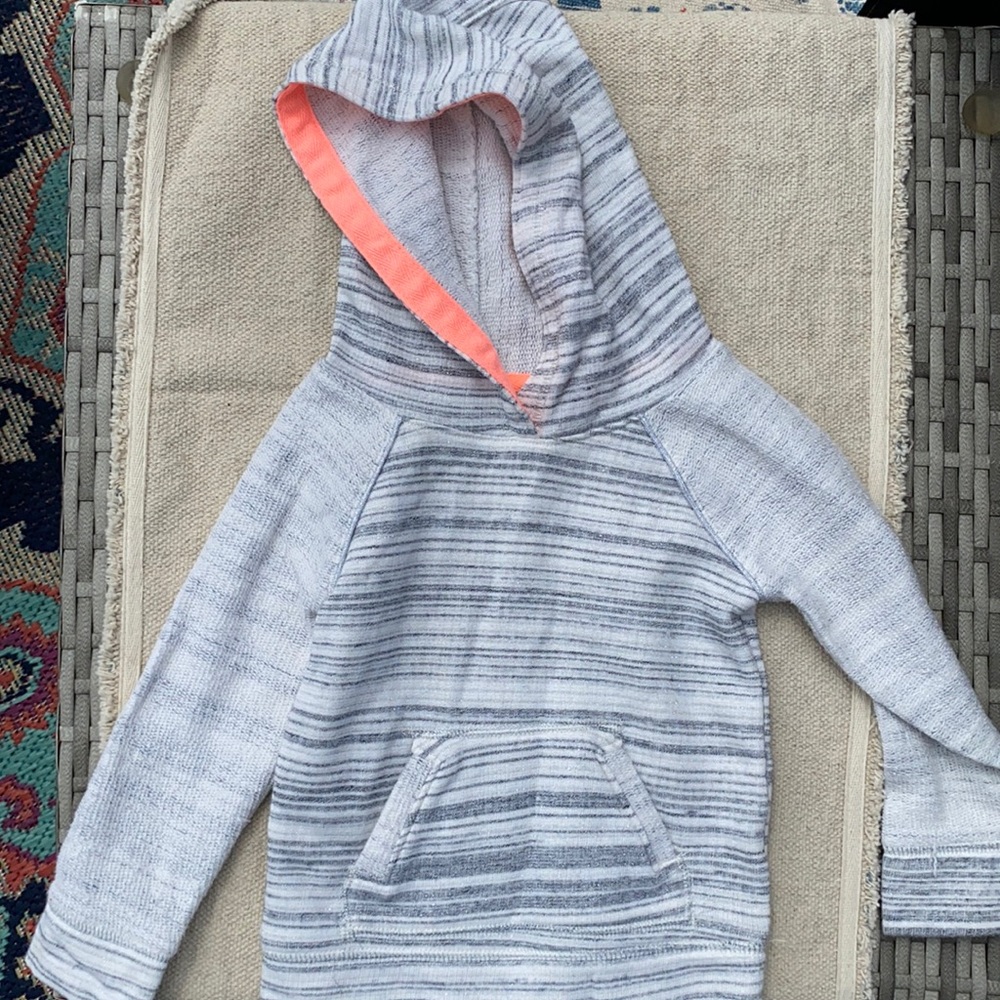 Gray sparkly hoodie
